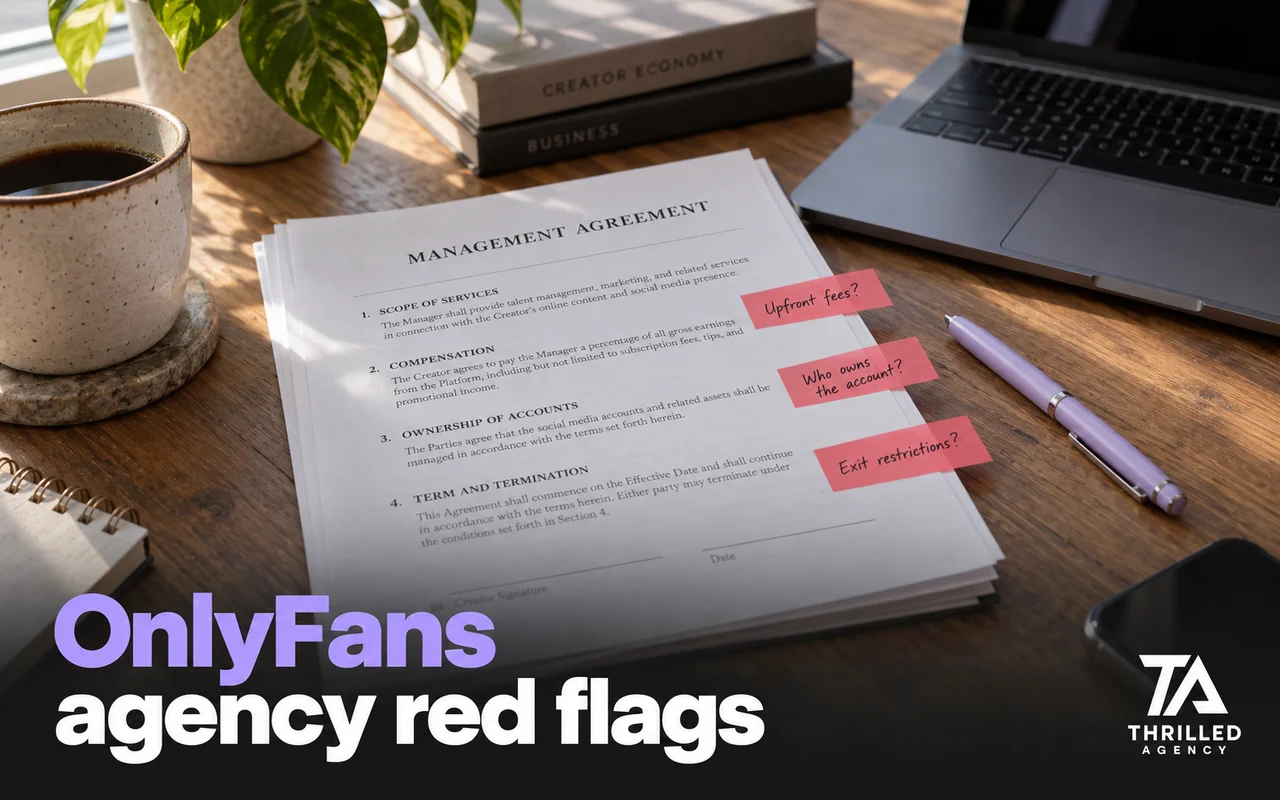 OnlyFans Agency Red Flags: 12 Signs to Walk Away